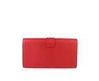 Saint Laurent Classic Y Red Leather Paris Clutch Bag