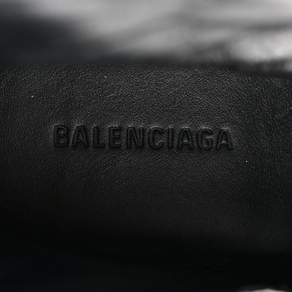 Balenciaga Agneau Arena Cagole 90mm Ankle Boots 37 Black