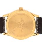 Gucci Stainless Steel Canvas 38mm G-Timeless GG Supreme Bee Quartz Watch Brown
