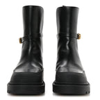 Christian Dior Calfskin Empreinte Ankle Boot 38 Black