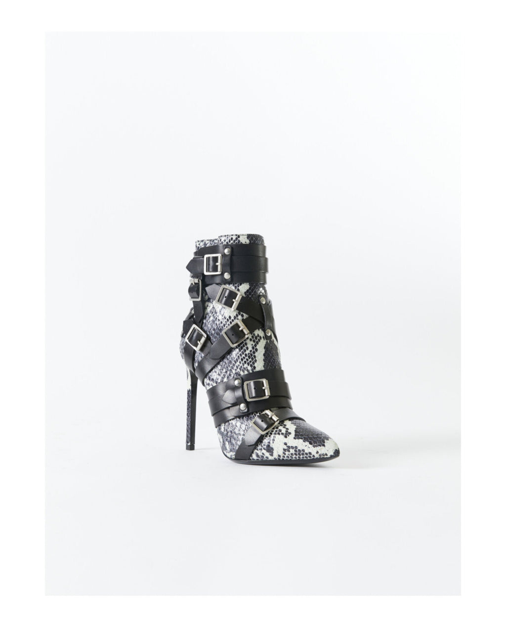 Saint Laurent Womens Python X Ray Boots