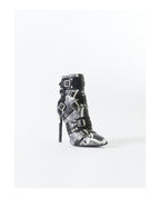 Saint Laurent Womens Python X Ray Boots