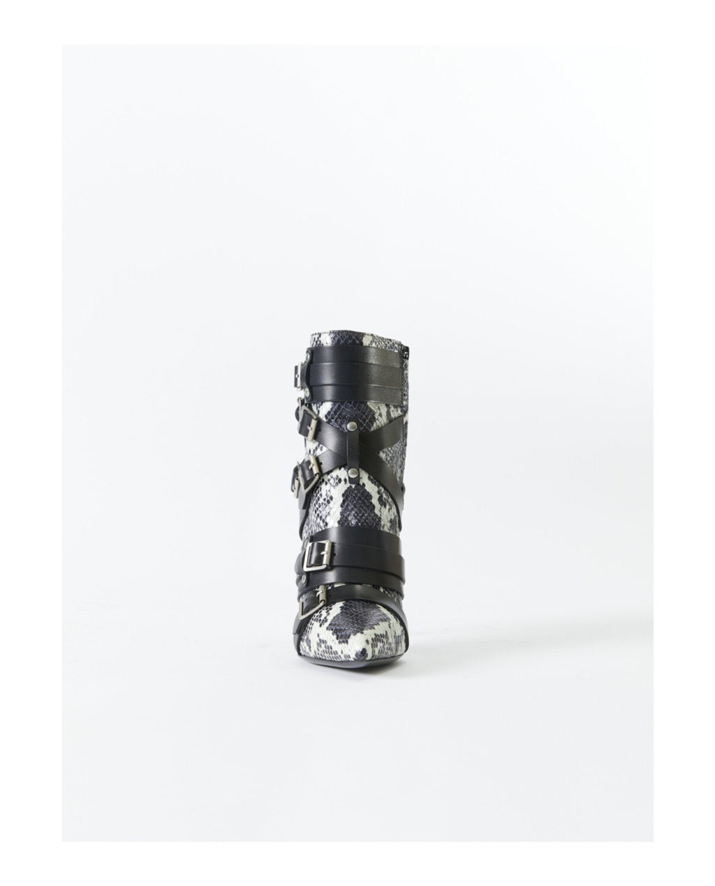 Saint Laurent Womens Python X Ray Boots
