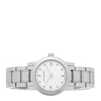 Burberry Stainless Steel Diamond 27mm Heritage Quartz Watch BU9213