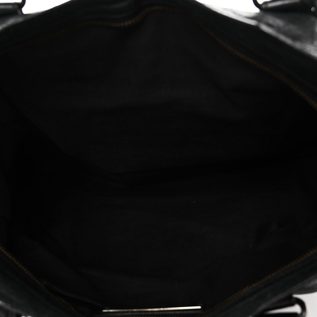 Balenciaga Agneau Classic Hardware City Black