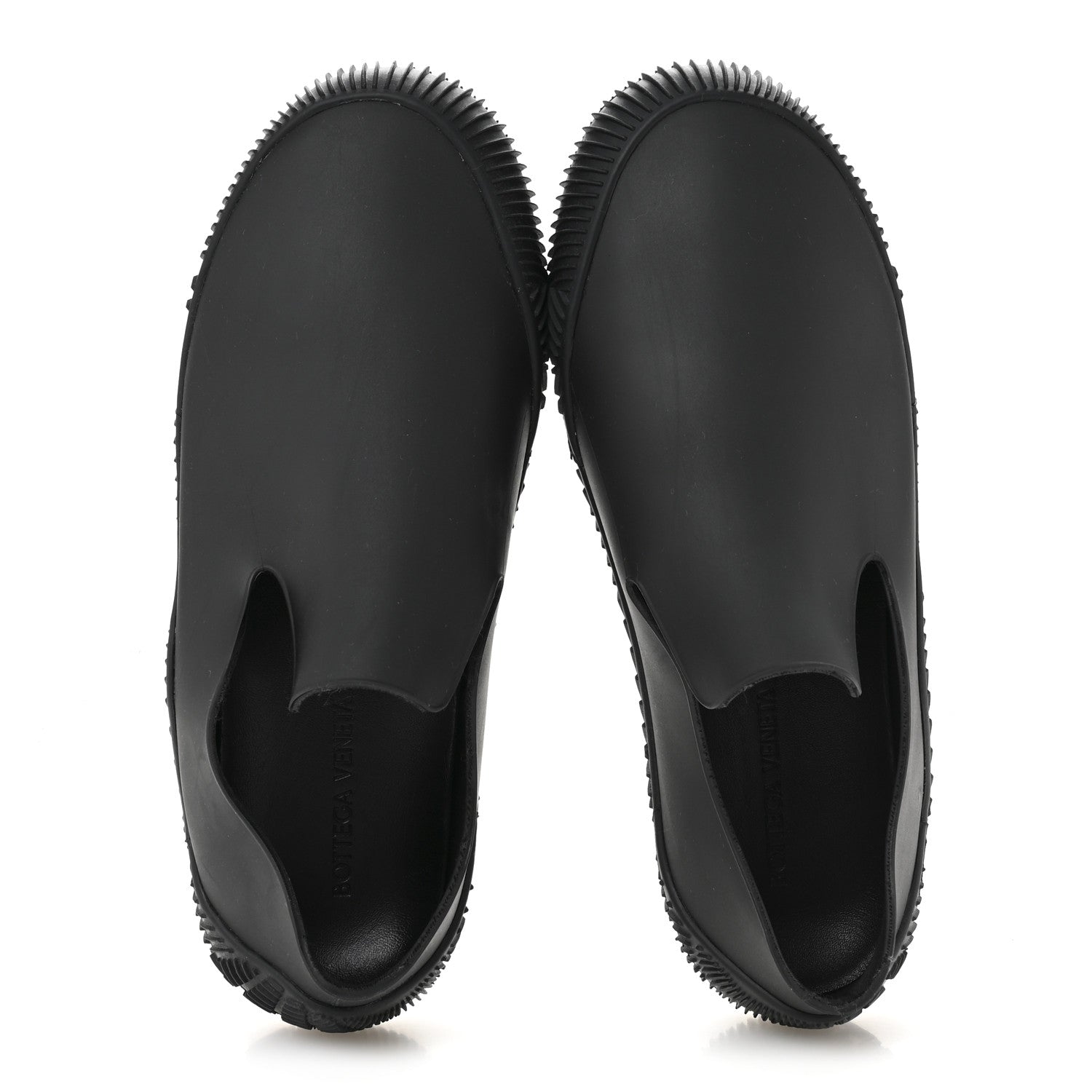 Bottega Veneta Rubber Climber Loafers 38 Black
