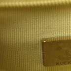 Chanel Shiny Aged Calfskin Quilted Nano Kelly Shopper Light Yellow