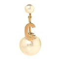 Christian Dior Pearl My ABCDior C Tribale Earring Gold