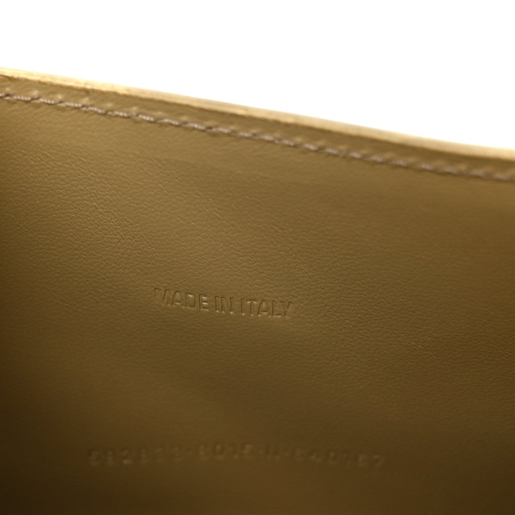 Balenciaga Metallic Calfskin Hourglass Top Handle Bag XS Gold