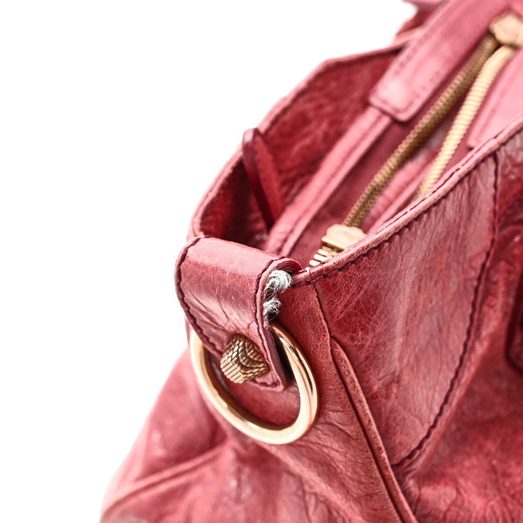 Balenciaga Agneau Giant 12 Rose Gold Hardware Velo Cassis