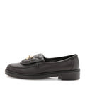 Chanel Lambskin Quilted CC Turnlock Loafers 38.5 Dark Brown