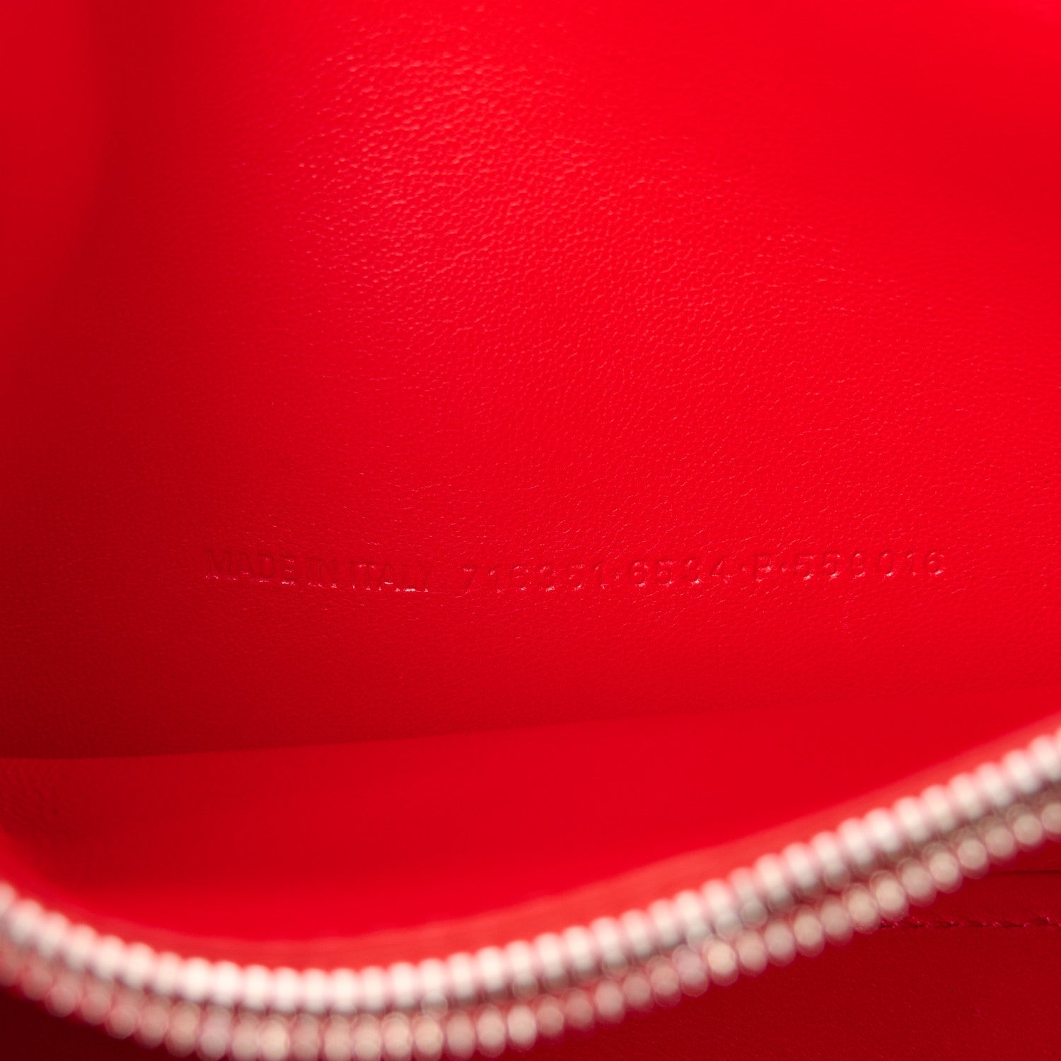 Balenciaga Arena Calfskin Small Crush Chain Bag Tomato Red