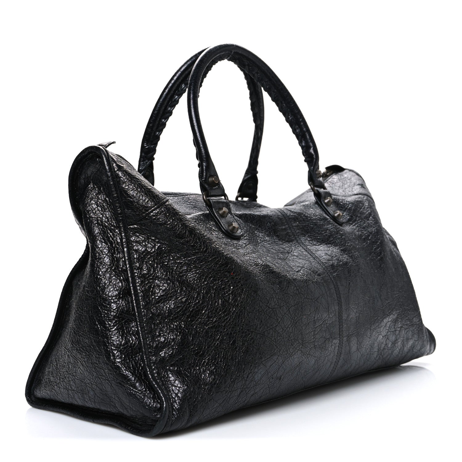 Balenciaga Agneau Classic Hardware Work Black