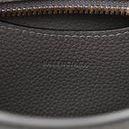 Balenciaga Grained Calfskin Neo Classic Gold Hardware Mini City Dark Grey