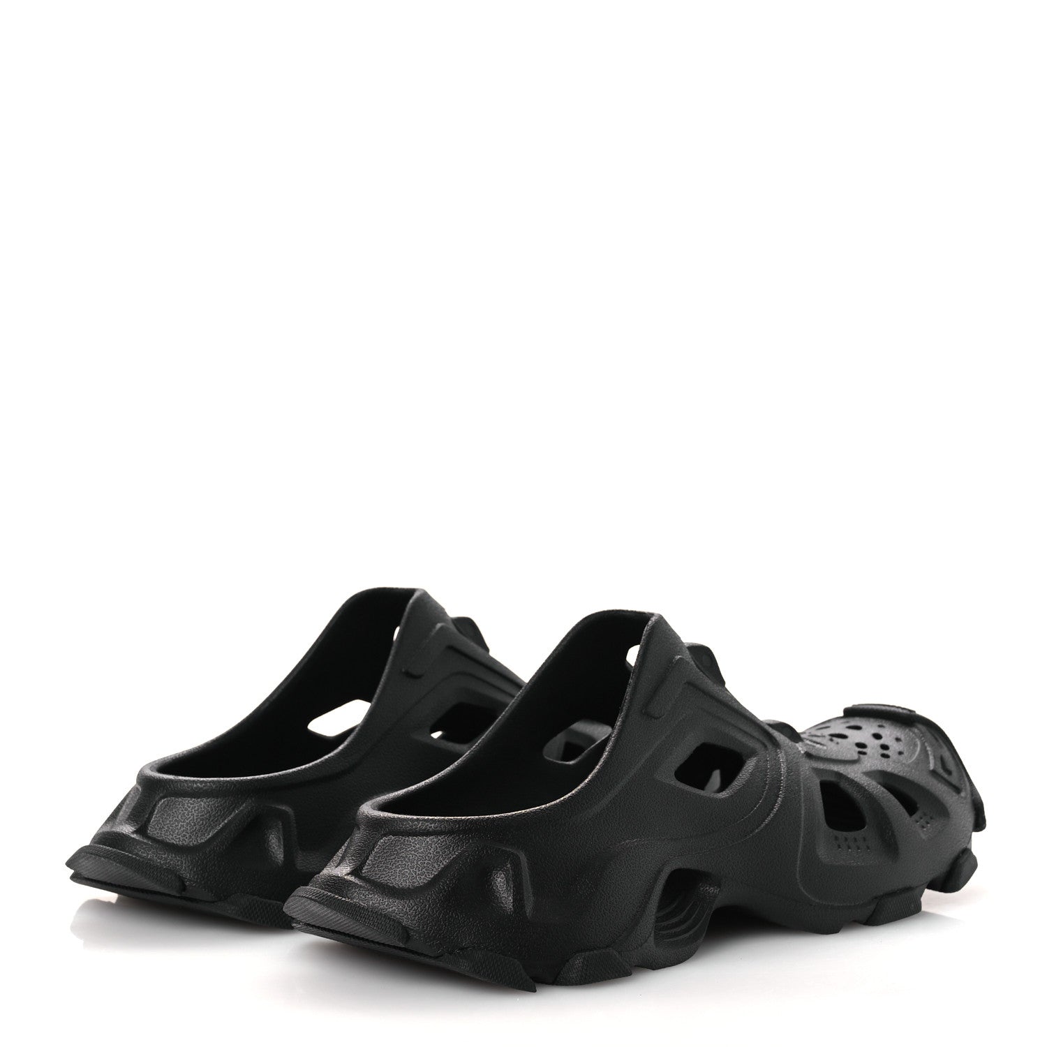Balenciaga EVA Molded Mens HD Mules 45 Black