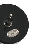 Chanel Resin Crystal CC Round Earrings  Black