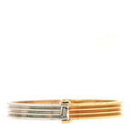 Fendi Metal F Is Fendi Bracelet M Gold Silver