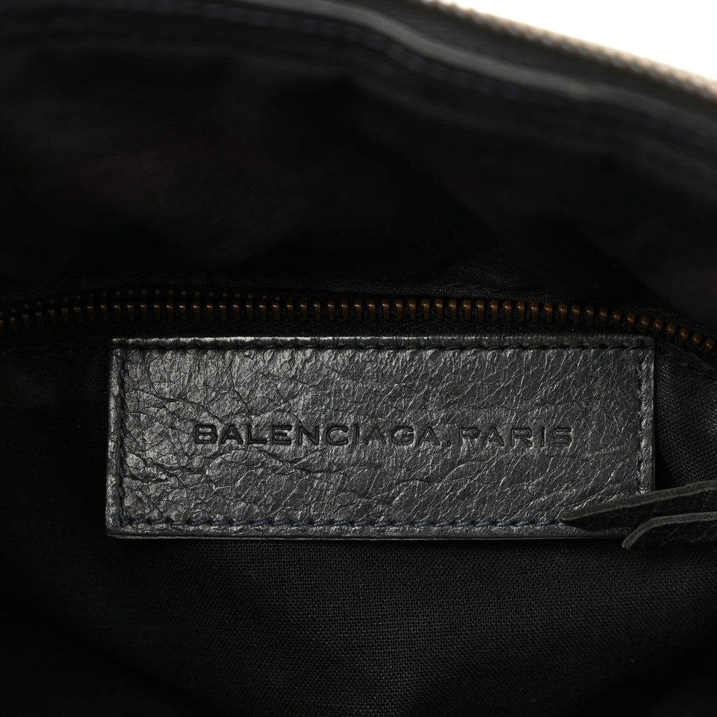 Balenciaga Agneau Classic Hardware Velo Anthracite