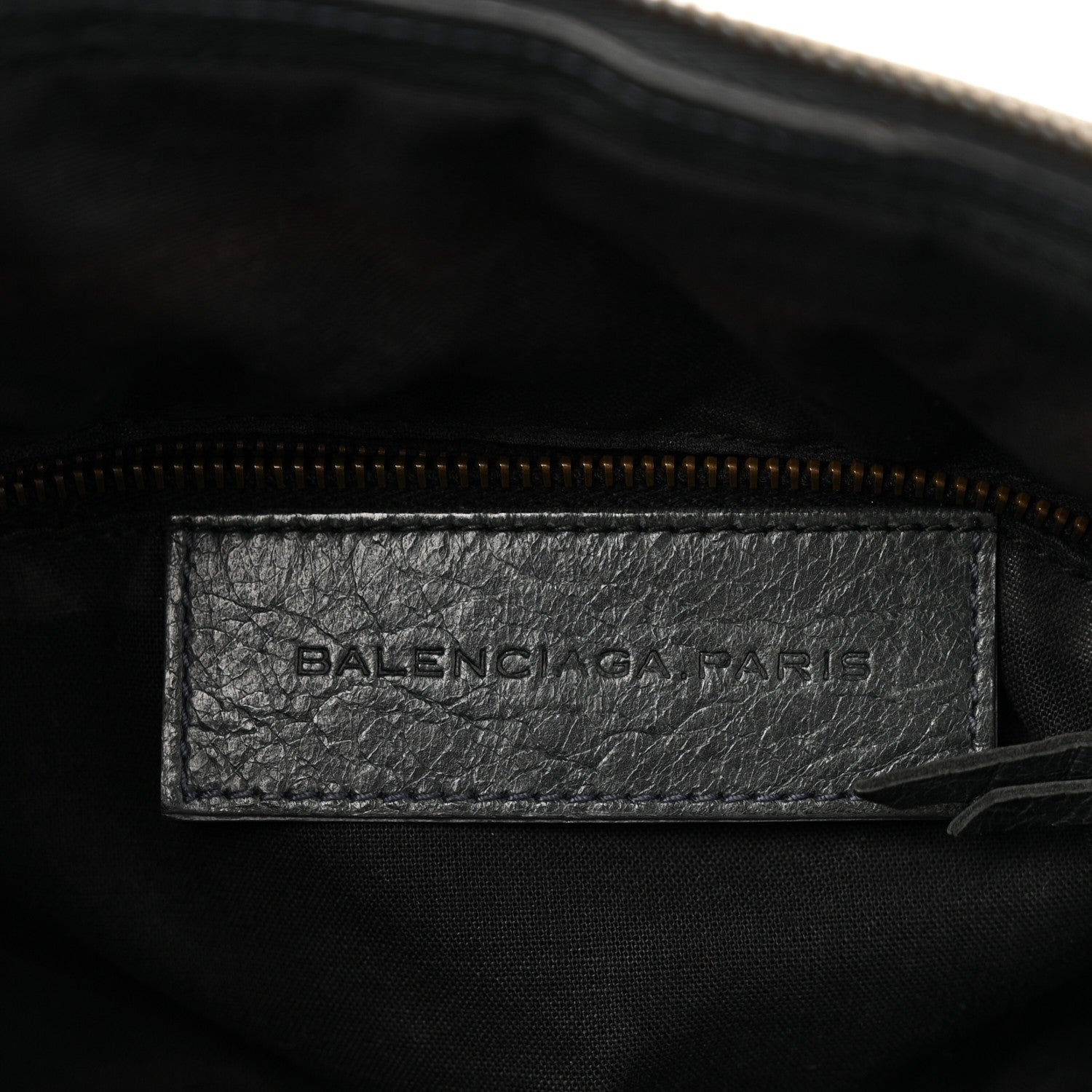 Balenciaga Agneau Classic Hardware Velo Anthracite