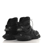 Balenciaga Mesh Nylon Mens Track Hike Sneakers 42 Black
