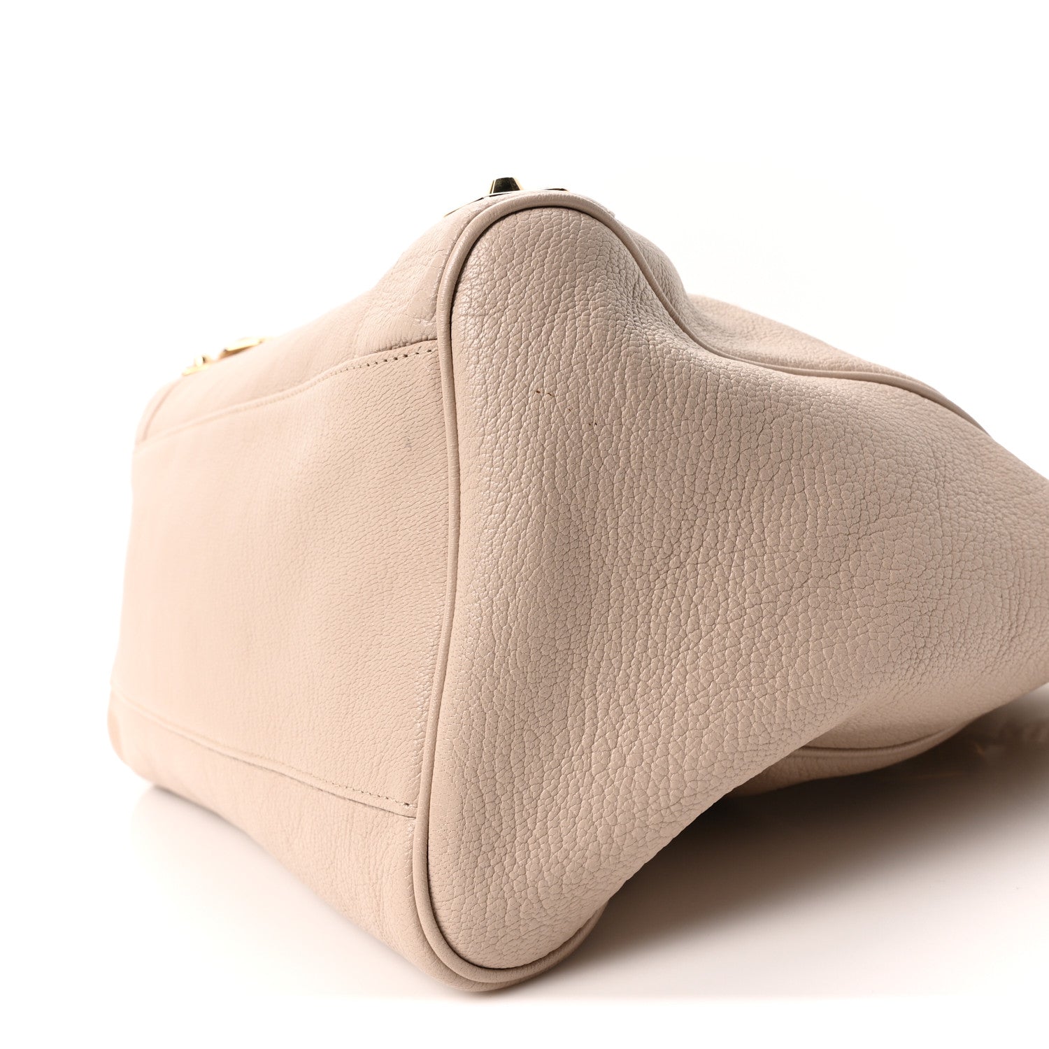 Balenciaga Chevre Gold Metallic Edge Hardware Velo Beige Praline