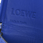 Loewe Smooth Calfskin Mini Heel Crossbody Bag Electric Blue Green