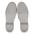 Chanel Lambskin Quilted CC Turnlock Loafers 36.5 Grey