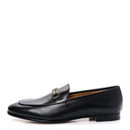 Gucci Calfskin Womens Jordaan Loafers 41 Black