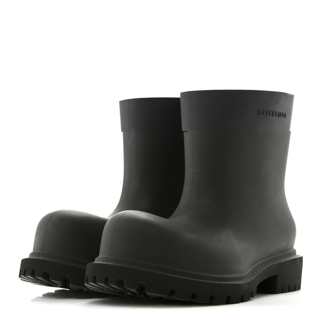 Balenciaga Rubber Steroid Bootie 38 Black