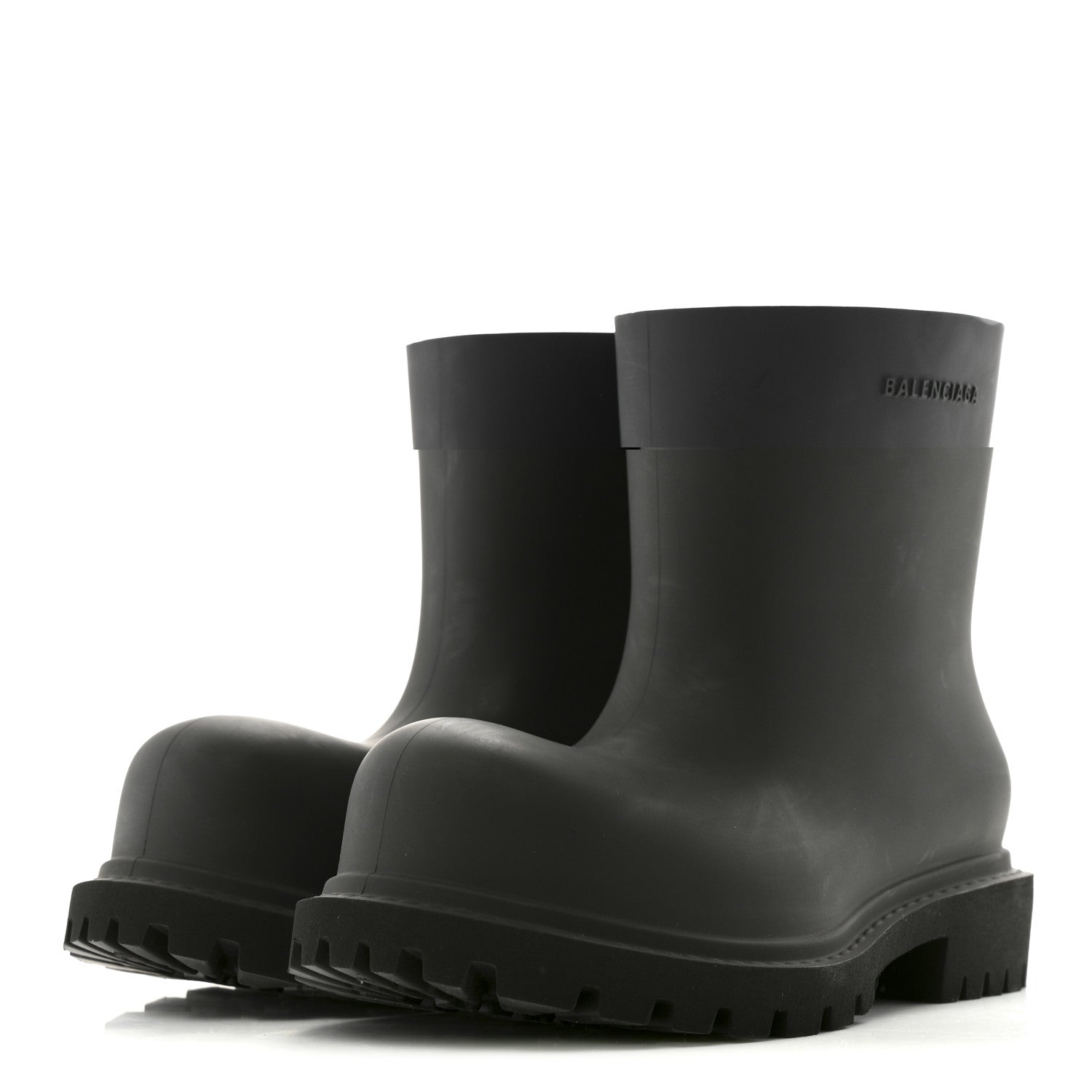 Balenciaga Rubber Steroid Bootie 38 Black