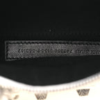 Balenciaga Agneau Arena Mini Le Cagole Duffle Crossbody Bag Optic White