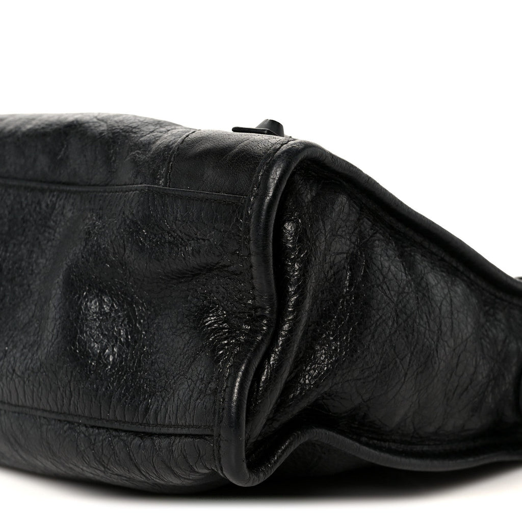 Balenciaga Agneau Arena Classic Black Hardware S City Black
