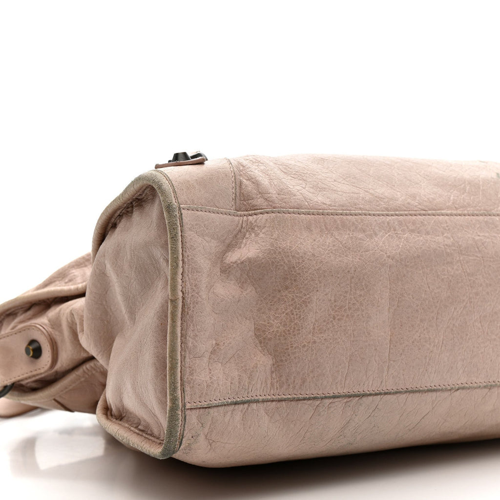Balenciaga Agneau Classic Hardware City Bois De Rose