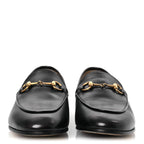 Gucci Calfskin Womens Jordaan Loafers 35.5 Black