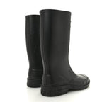Chanel Caoutchouk CC High Boots 40 Black