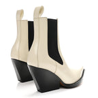 Bottega Veneta Brushed Calfskin Kyoto Mid-Calf Boots 37 Wax