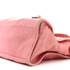 Balenciaga Agneau Giant 21 Gold Hardware City Bubblegum