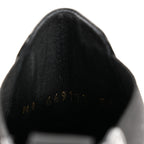 Saint Laurent Incrociato Muriel Vassili 60 Ankle Zip Boots 36 Black