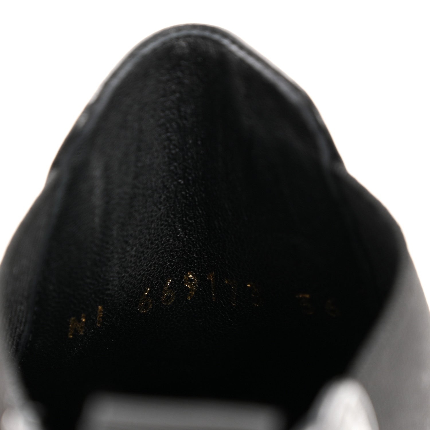 Saint Laurent Incrociato Muriel Vassili 60 Ankle Zip Boots 36 Black