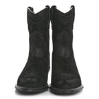 Saint Laurent Suede Eastwood Western Boots 35 Black