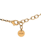 Christian Dior Metal Lacquer Dio(r)evolution Necklace Gold