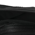 Balenciaga Recycled Sport Nylon Logo Embroidered Wheel Sling Bag Black Pink