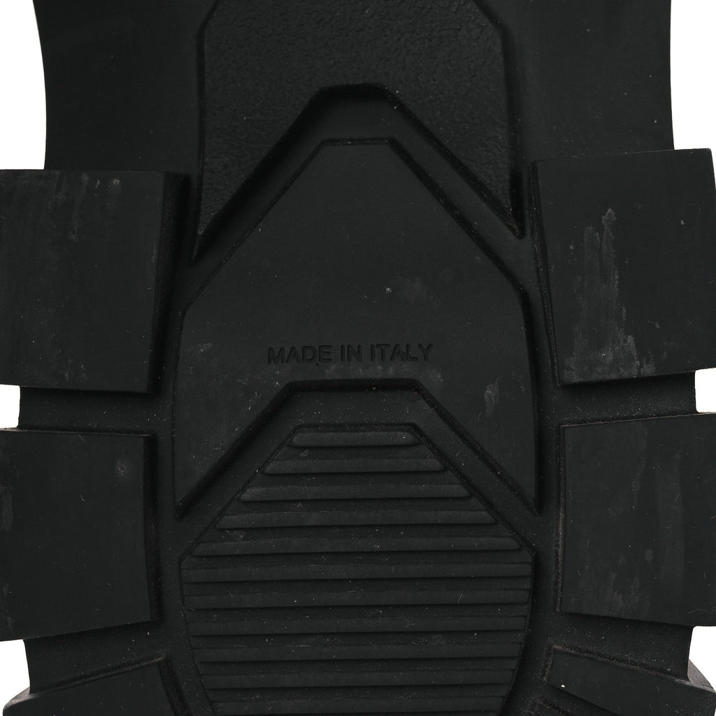 Fendi Calfskin Rubber Fendi Force Chelsea Boots 36 Black
