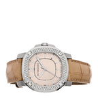 Burberry Stainless Steel Alligator Diamond Bezel 38mm The Britain Quartz Watch Champagne BBY1400