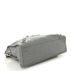 Balenciaga Agneau Classic Silver Hardware S City Gris Haussmannien