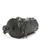 Balenciaga Agneau Arena Le Cagole Cylinder Bag Steel Grey