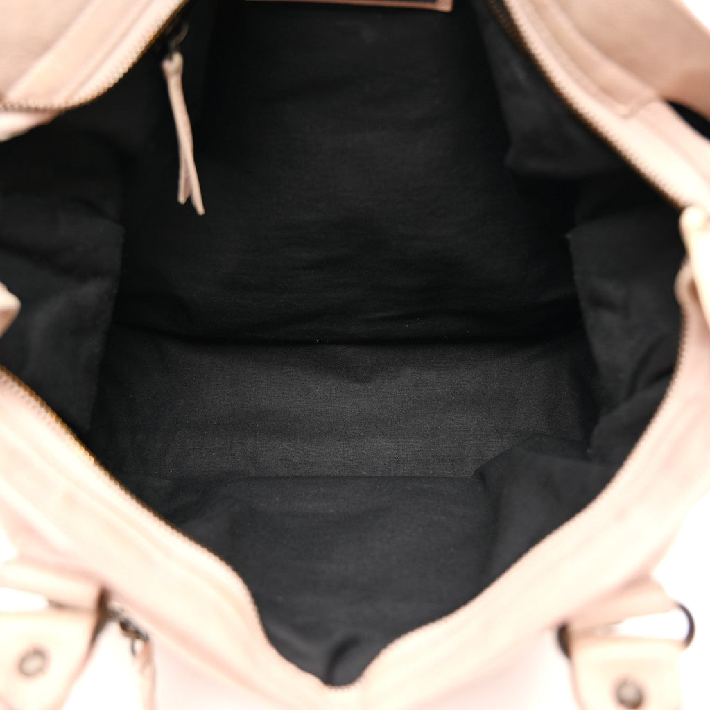 Balenciaga Agneau Classic Hardware City Bois De Rose
