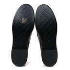 Chanel Lambskin Quilted CC Turnlock Loafers 39 Black