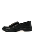 Chanel Lambskin Quilted CC Turnlock Loafers 37 Black