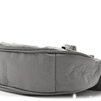 Balenciaga Agneau Arena Le Cagole Shoulder Bag XS Dark Grey